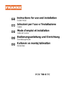Franke Consumer Products 708-H Benutzerhandbuch