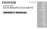 Fujifilm XC15-45mmF3.5-5.6 OIS PZ Lens Black Benutzerhandbuch