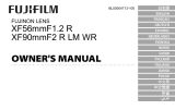 Fujifilm XF90mmF2 R LM WR Bedienungsanleitung