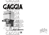 Gaggia BABY DOSATA Benutzerhandbuch