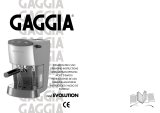 Gaggia Evolution Espresso Bedienungsanleitung