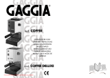 Gaggia Evolution Operating Instructions Manual