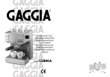 Gaggia CUBIKA Benutzerhandbuch