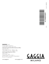 Gaggia New Classic Benutzerhandbuch