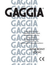 Gaggia Syncrony Logic Benutzerhandbuch