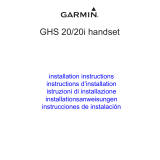 Garmin GHS™ 20/20i Wireless VHF Handset Installationsanleitung
