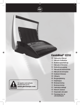 GBC CombBind 210 Benutzerhandbuch