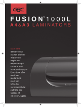 GBC Fusion 1000L A3 Benutzerhandbuch