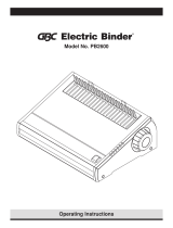 GBC PB2600 Benutzerhandbuch