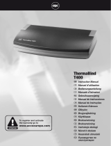 GBC ThermaBind T400 Benutzerhandbuch
