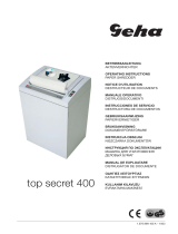 Geha Top Secret 400 S6 Bedienungsanleitung
