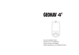 Geonav 4C User and Installation Manual