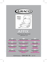 Graco Affix Group 2/3 Car Seat Benutzerhandbuch