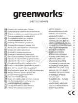 Greenworks G40T5 - 2105407 Bedienungsanleitung