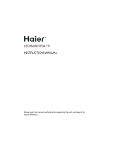 Haier LET39C800HF Benutzerhandbuch