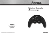 Hama 51835 - Wireless Controller Boomerang PS3 Bedienungsanleitung