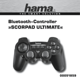 Hama 51859 Scorpad Ultimate Bluetooth Controller PS3 Bedienungsanleitung