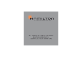 Hamilton Watch Automatic and Quartz Chronograph Benutzerhandbuch