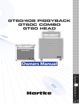 Hartke GT60/408 Piggyback Benutzerhandbuch