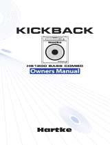 Hartke Kickback KB15 Benutzerhandbuch