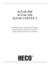 Heco ALEVA CENTER 2 Bedienungsanleitung