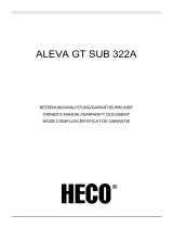 Heco Aleva GT Sub 322A Benutzerhandbuch