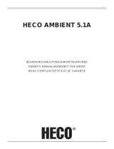 Heco Ambient 5.1 A Bedienungsanleitung