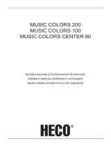 Heco MUSIC COLORS CENTER 80 Bedienungsanleitung