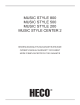 Heco Music Style 1000 Bedienungsanleitung
