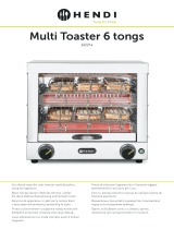 Hendi Multi Toaster 6 Tongs Benutzerhandbuch
