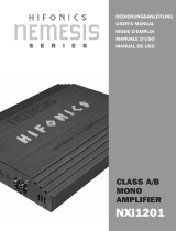 Hifonics NXI1201 Benutzerhandbuch
