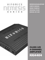 Hifonics NXI4404 Benutzerhandbuch