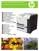 HP (Hewlett-Packard) Color LaserJet CP3520 Printer Series Benutzerhandbuch