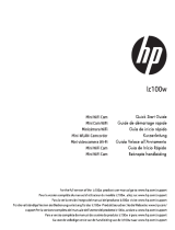 HP lc100w Black Wireless Mini Camcorder Schnellstartanleitung