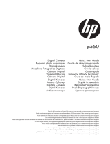 HP p550 Digital Camera Benutzerhandbuch