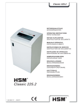 HSM Classic 225.2 Benutzerhandbuch