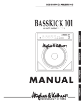 Hughes & Kettner BassKick 101 / 111 Benutzerhandbuch