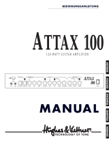 Hughes & Kettner Access ATTAX 100 Benutzerhandbuch