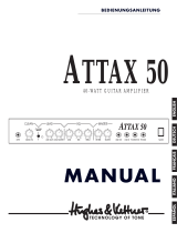 Hughes & Kettner ATTAX 50 Benutzerhandbuch
