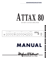 Hughes & Kettner Attax 80 Benutzerhandbuch