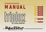 Hughes & Kettner Triplex Benutzerhandbuch