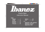 Ibanez Electric Basses 2014 Bedienungsanleitung