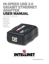 IC Intracom Intellinet USB 2.0 Gigabit Ethernet Benutzerhandbuch