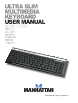 Manhattan Multimedia Keyboard Benutzerhandbuch