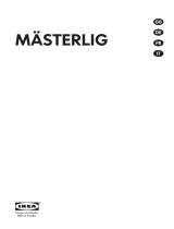 IKEA M&#196;STERLIG Benutzerhandbuch