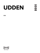 IKEA UDDEN CG3 Benutzerhandbuch