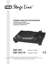 IMG STAGELINE DJP-202/SI Benutzerhandbuch
