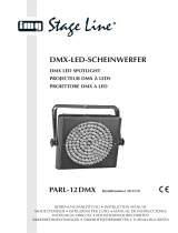 IMG Stage Line PARL-12DMX Benutzerhandbuch