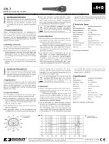 IMG STAGELINE CM-7 Benutzerhandbuch