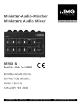 Monacor MMX-8 Benutzerhandbuch